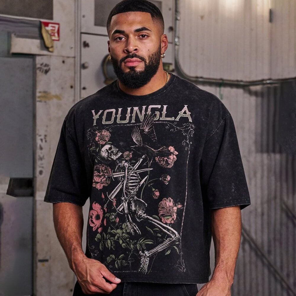 NWT YOUNG LA CROPPED T-Shirt